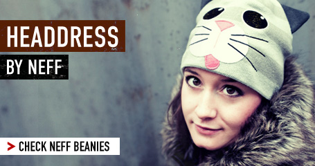 Headdress by Neff - Check Neff Beanies