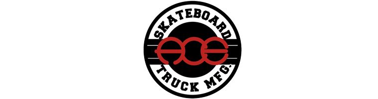 The logo of Ace Trucks.