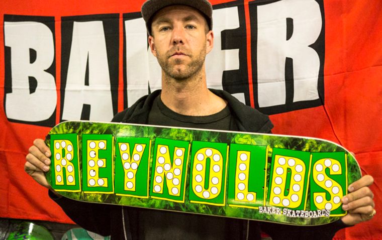 Skateboard Legende Andrew Reynolds gründete Baker Skateboards 1999.