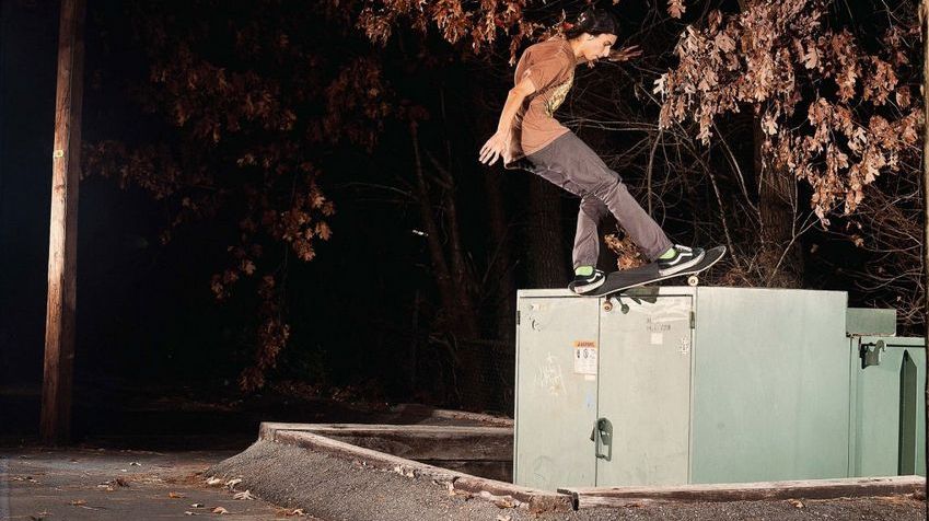 Foundation Skateboards Teamfahrer Corey Glick.