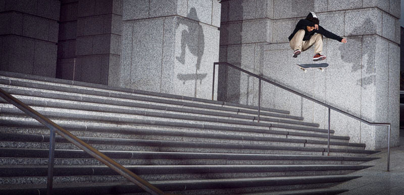 Paul Rodriguez aka PRod fährt für das Team von NIKE SB