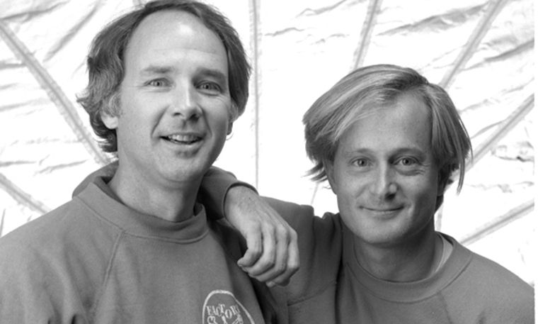 The masterminds behind Powell Peralta: George Powell and Stacy Peralta.