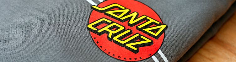 Santa-Cruz stellt nicht nur Skateboards her, sondern auch Streetwear.
