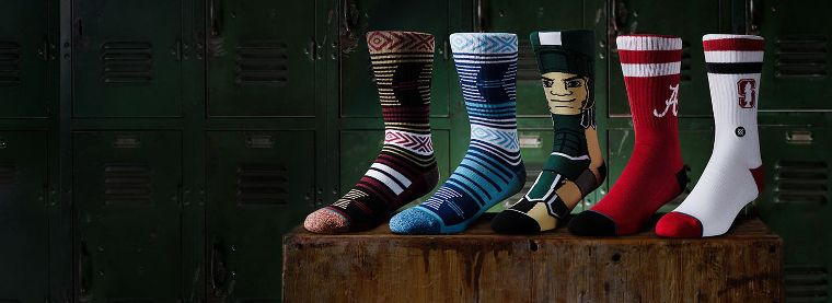 Stance Socken für die NCAA.