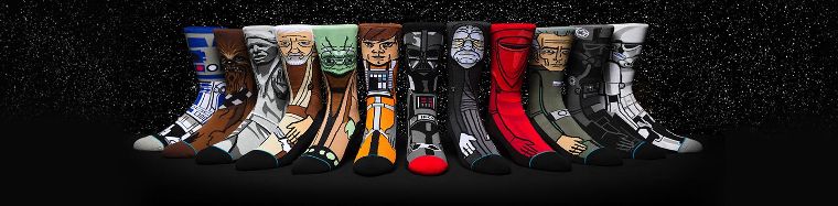 Die Star Wars Collabo Socken von Stance.