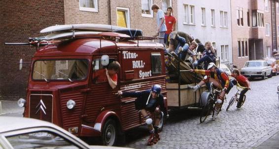 Titus already had a skate shop in Münster at the end of the 70s.